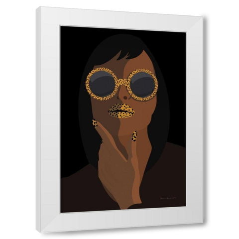 Accessorize II White Modern Wood Framed Art Print by Escalante, Omar