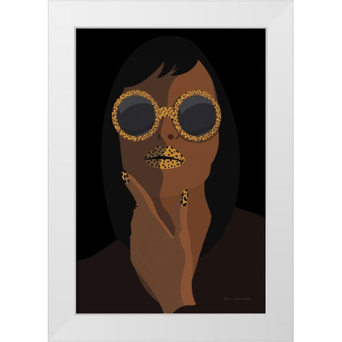 Accessorize II White Modern Wood Framed Art Print by Escalante, Omar