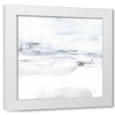 Tintedscape I White Modern Wood Framed Art Print by Paschke, Chris