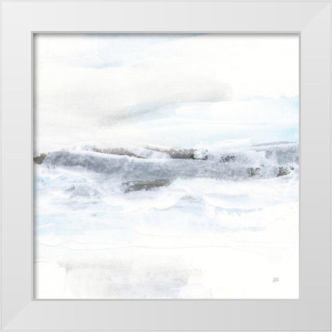 Tintedscape II White Modern Wood Framed Art Print by Paschke, Chris