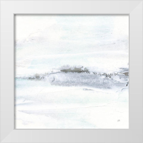 Tintedscape III White Modern Wood Framed Art Print by Paschke, Chris