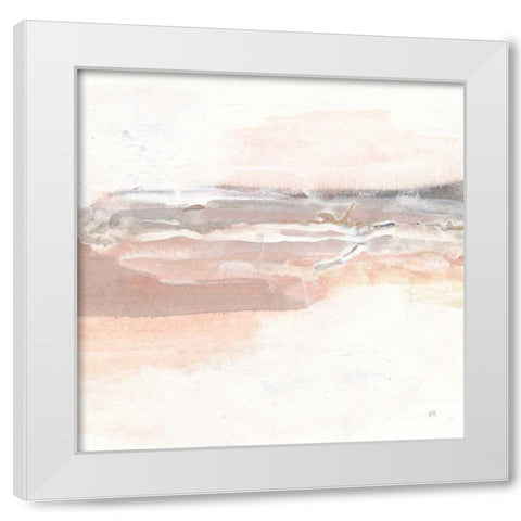 Secondary Abstractions I White Modern Wood Framed Art Print by Paschke, Chris