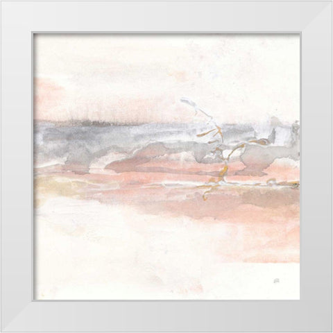 Secondary Abstractions II White Modern Wood Framed Art Print by Paschke, Chris