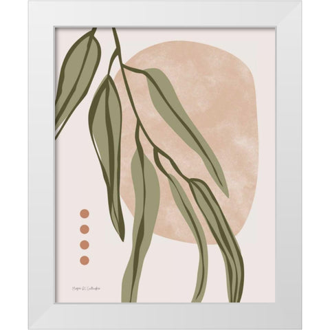 Restore Eucalyptus I White Modern Wood Framed Art Print by Gallagher, Megan