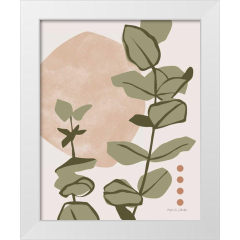 Restore Eucalyptus II White Modern Wood Framed Art Print by Gallagher, Megan