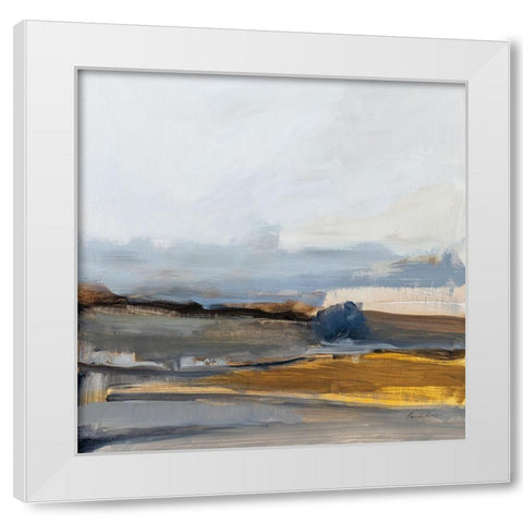 Southern Ute White Modern Wood Framed Art Print by Munger, Pamela