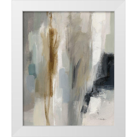 Ethereal Sandy Beach II White Modern Wood Framed Art Print by Vassileva, Silvia