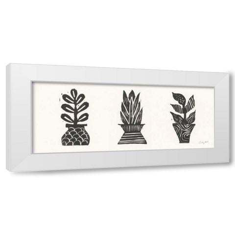 Planted III White Modern Wood Framed Art Print by Prahl, Courtney
