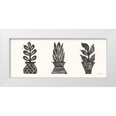 Planted III White Modern Wood Framed Art Print by Prahl, Courtney
