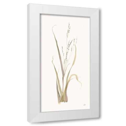 Moor Grass White Modern Wood Framed Art Print by Paschke, Chris