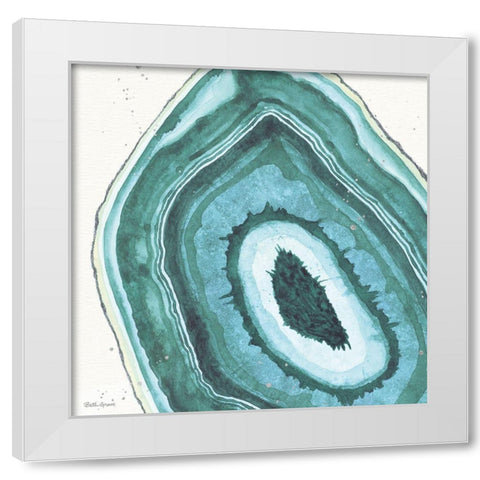 Geode II White Modern Wood Framed Art Print by Grove, Beth