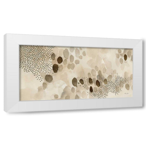 Natural Abstract II White Modern Wood Framed Art Print by Horn, Laura