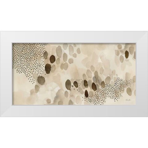 Natural Abstract II White Modern Wood Framed Art Print by Horn, Laura