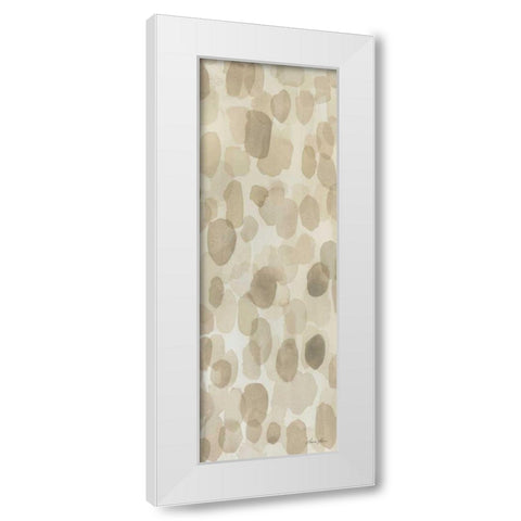 Natural Abstract III White Modern Wood Framed Art Print by Horn, Laura