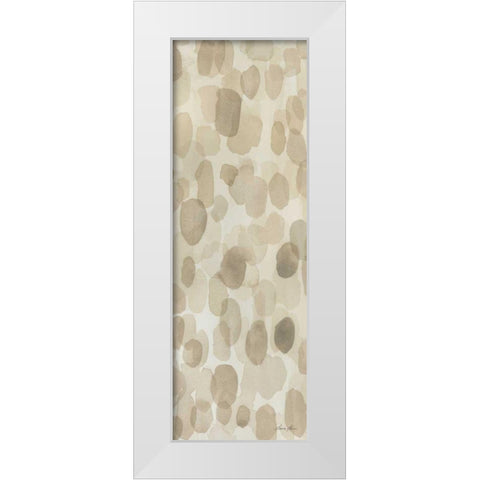 Natural Abstract III White Modern Wood Framed Art Print by Horn, Laura