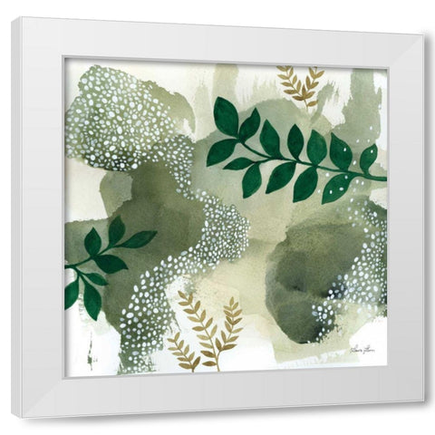 Woodland Walk IV White Modern Wood Framed Art Print by Horn, Laura