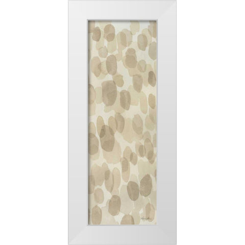 Natural Abstract IV White Modern Wood Framed Art Print by Horn, Laura