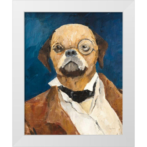 Nathanial Howlthorn Crop White Modern Wood Framed Art Print by Tillmon, Avery