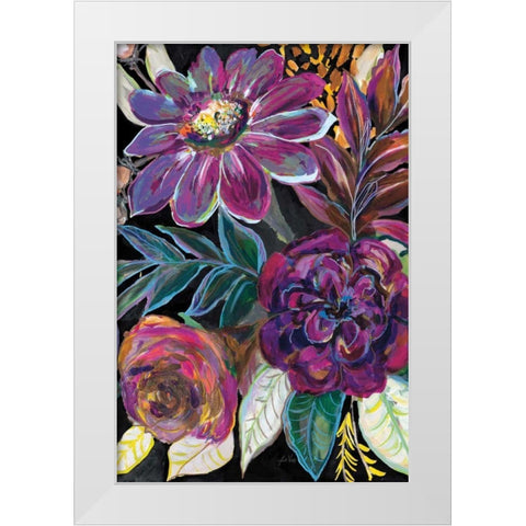 Festive Season I Black Crop II White Modern Wood Framed Art Print by Vertentes, Jeanette