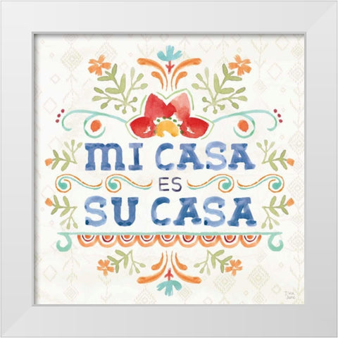 Sweet and Spicy XI White Modern Wood Framed Art Print by June, Dina