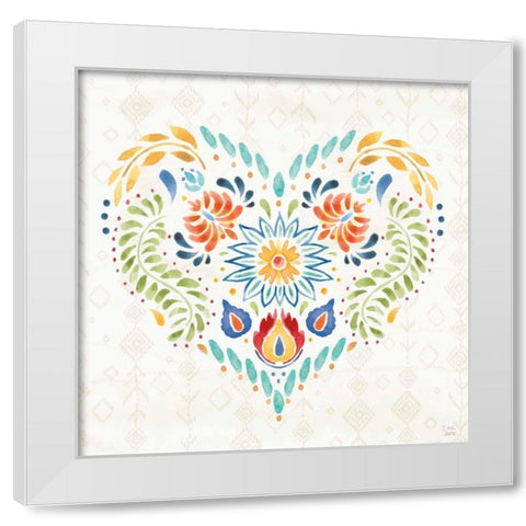 Sweet and Spicy XIV White Modern Wood Framed Art Print by June, Dina