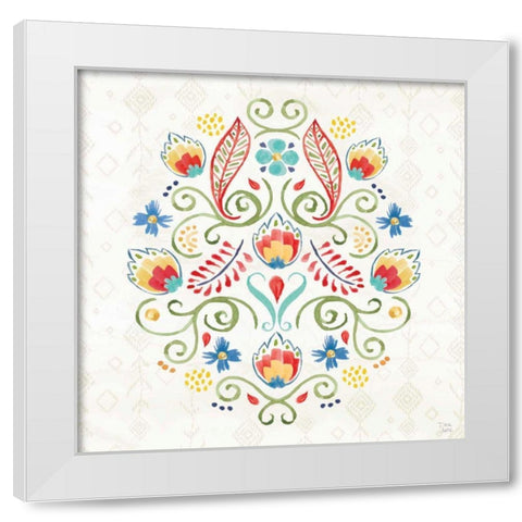 Sweet and Spicy XV White Modern Wood Framed Art Print by June, Dina
