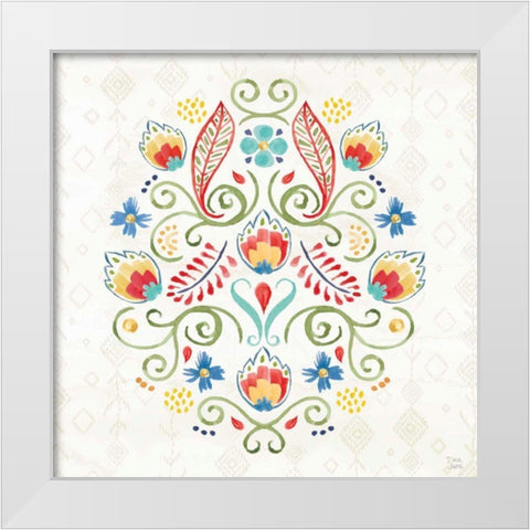 Sweet and Spicy XV White Modern Wood Framed Art Print by June, Dina