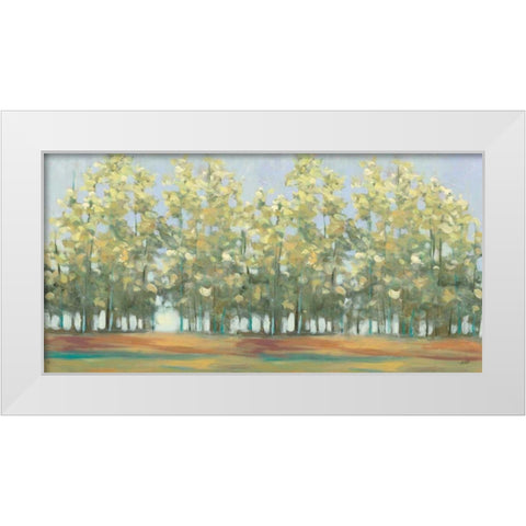 Aspen Grove III White Modern Wood Framed Art Print by Purinton, Julia