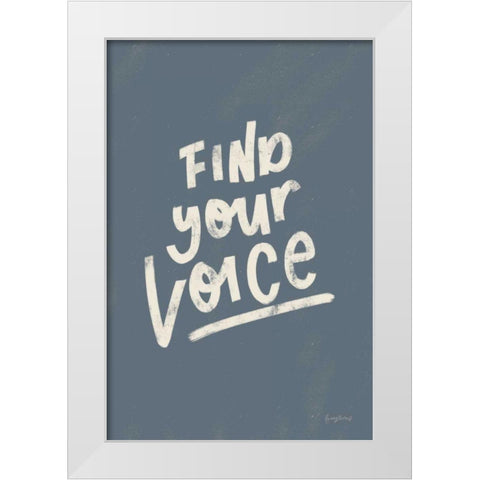 Rise Up I Neutral White Modern Wood Framed Art Print by Thorns, Becky