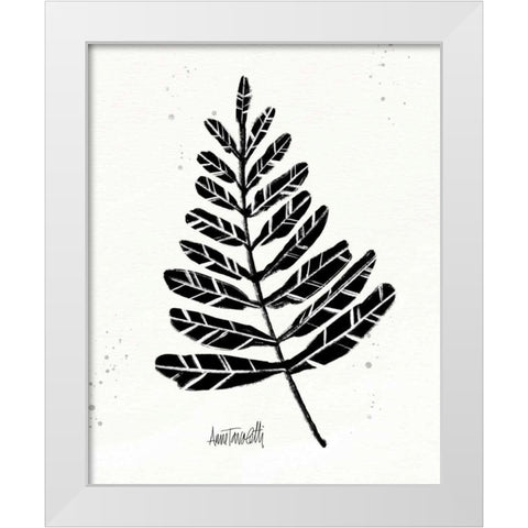 Botanical Sketches II White Modern Wood Framed Art Print by Tavoletti, Anne