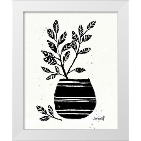 Botanical Sketches VII White Modern Wood Framed Art Print by Tavoletti, Anne