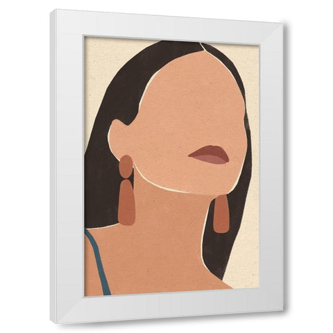 Sun Kissed I White Modern Wood Framed Art Print by Hershey, Moira