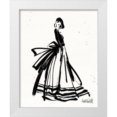 Style Sketches I White Modern Wood Framed Art Print by Tavoletti, Anne