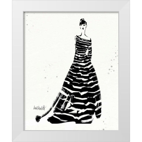 Style Sketches II White Modern Wood Framed Art Print by Tavoletti, Anne