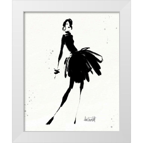 Style Sketches III White Modern Wood Framed Art Print by Tavoletti, Anne