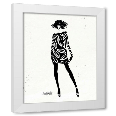 Style Sketches IV White Modern Wood Framed Art Print by Tavoletti, Anne