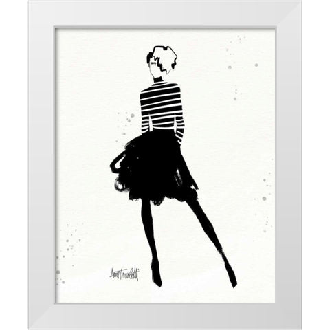 Style Sketches VII White Modern Wood Framed Art Print by Tavoletti, Anne