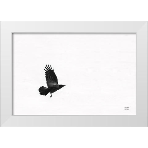 Air Clan White Modern Wood Framed Art Print by Larson, Nathan