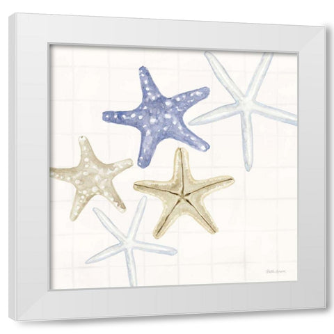 Soft Shores IV White Modern Wood Framed Art Print by Grove, Beth