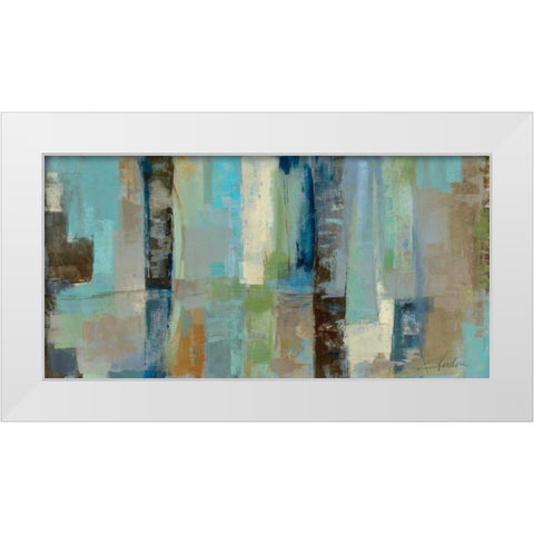 Skylights White Modern Wood Framed Art Print by Vassileva, Silvia