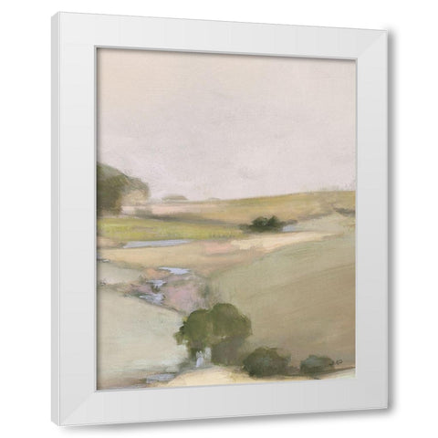 Dream Valley II Neutral Crop II White Modern Wood Framed Art Print by Purinton, Julia