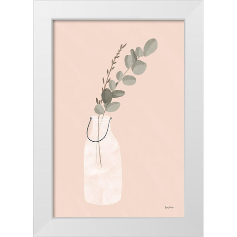 Natural Vessels I White Modern Wood Framed Art Print by Thorns, Becky