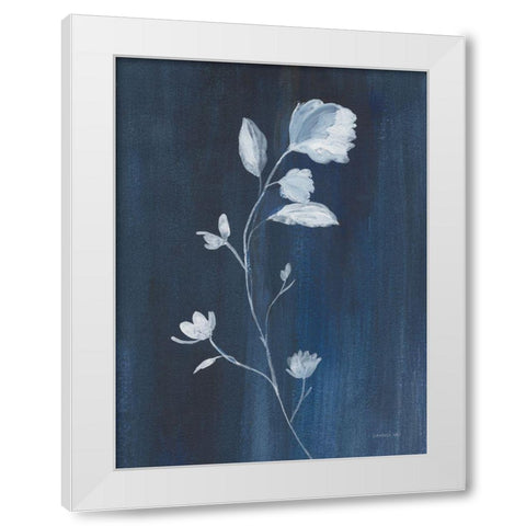 Simple Nature III White Modern Wood Framed Art Print by Nai, Danhui