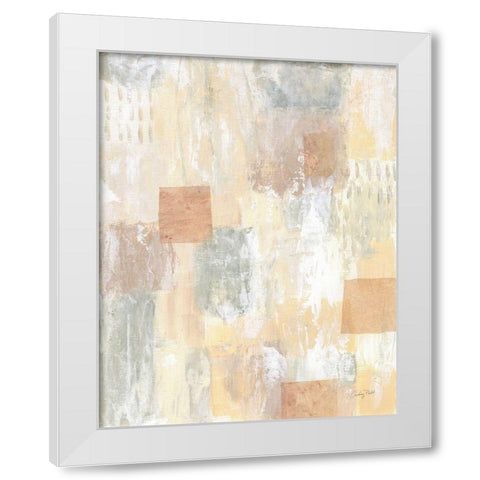 Afternoon I White Modern Wood Framed Art Print by Prahl, Courtney