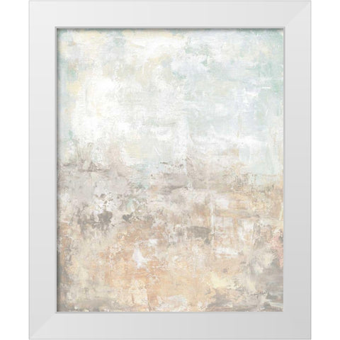 Clay I White Modern Wood Framed Art Print by Prahl, Courtney
