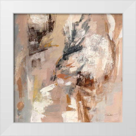 Old Barn Door White Modern Wood Framed Art Print by Vassileva, Silvia