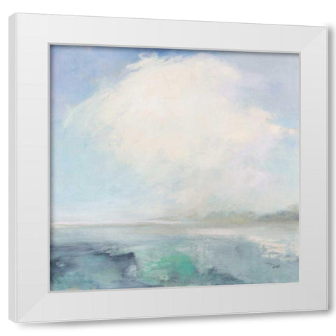 Near the Point White Modern Wood Framed Art Print by Purinton, Julia