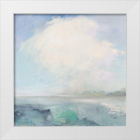 Near the Point White Modern Wood Framed Art Print by Purinton, Julia