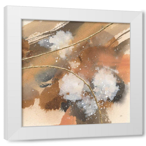 Divided Universe II White Modern Wood Framed Art Print by Paschke, Chris