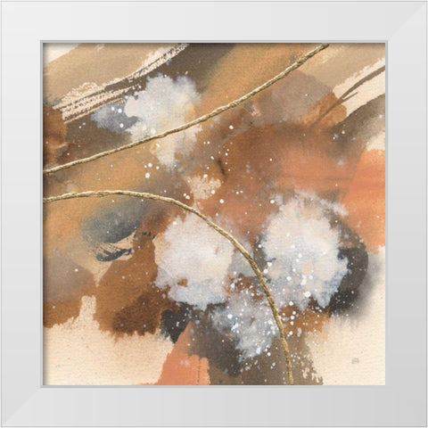 Divided Universe II White Modern Wood Framed Art Print by Paschke, Chris